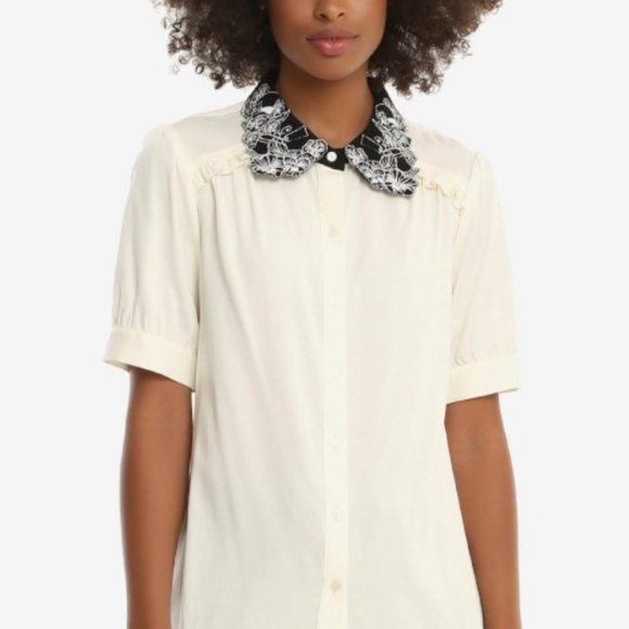 Alice in wonderland embroidered top - Picture 3 of 16